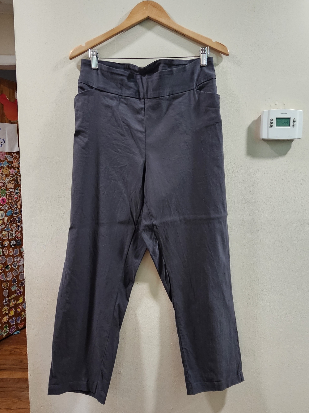 Tribal Black Cropped Pants